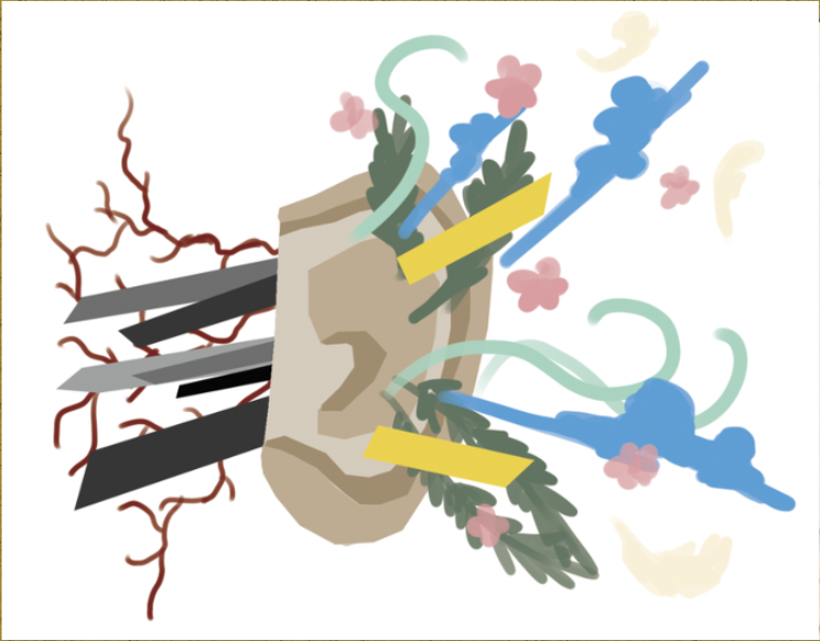 Designed for deaf users and users with bad listening. Any sound from nature and society will become similar meaningless noise due to their damaged brain or auditory system.